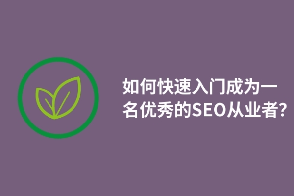 如何快速入門(mén)成為一名優(yōu)秀的SEO從業(yè)者？